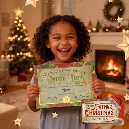 Father Christmas Personalised Letter Pack – Create Christmas Magic for Your Little Believers
