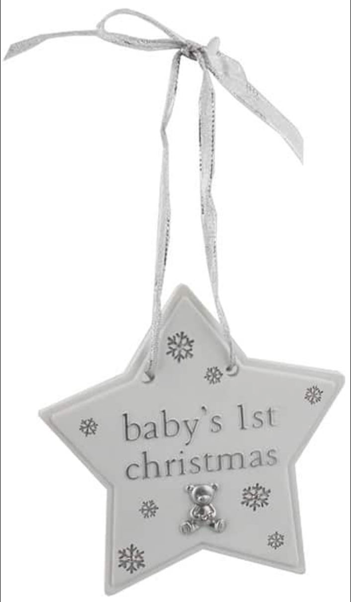 Bambino Teddy 1st Christmas Star