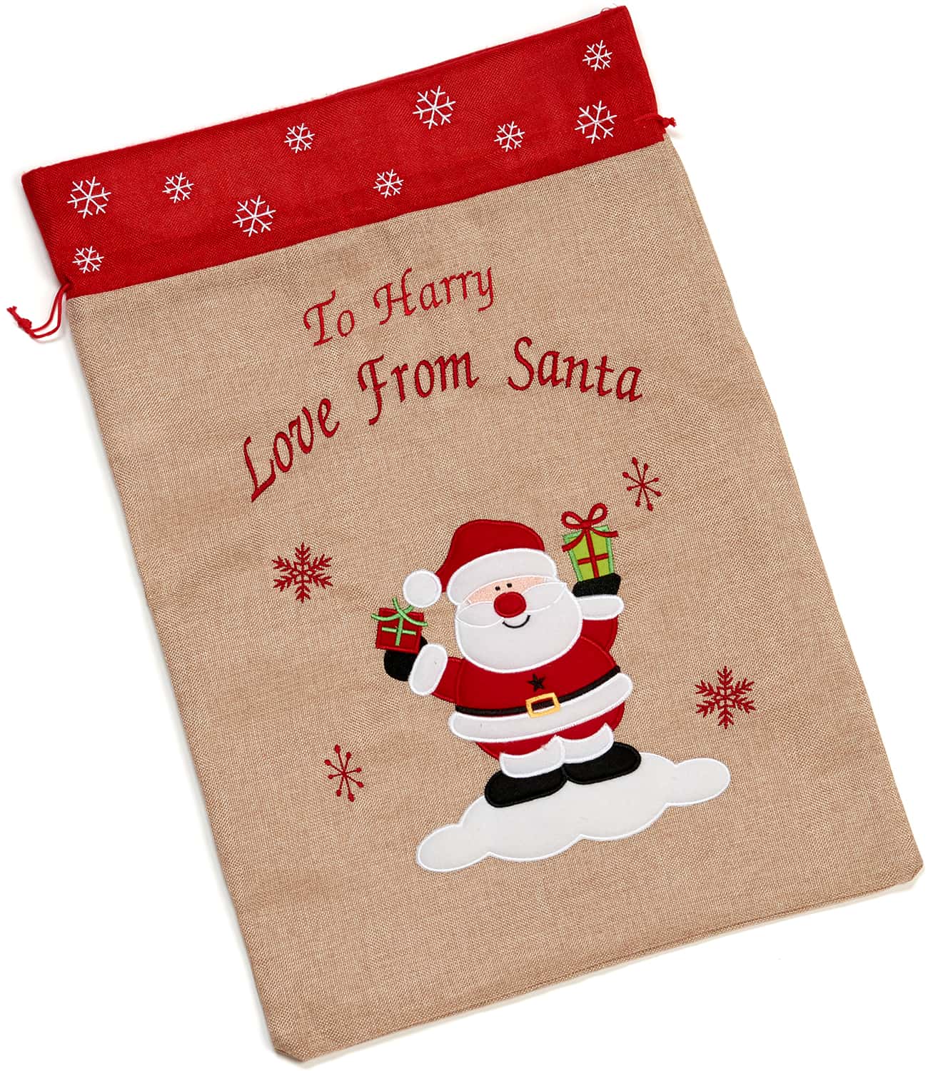 Love From Santa Personalised Christmas Sack – SALE