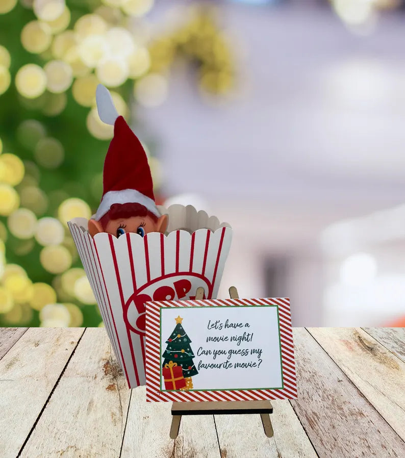 Personalised Elf Prop Activity Bundle