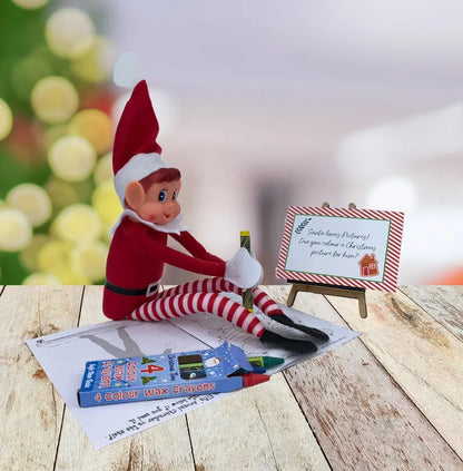 Personalised Elf Prop Activity Bundle